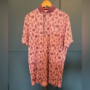 Greyson Aztec Printed Polo